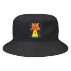 イラスト MONYAAT のたこさんwinなーとメンダコUFO Bucket Hat