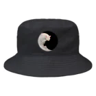 Washiemon and Ai-chan's ShopのYin and Yang Bucket Hat