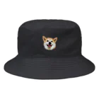 しば犬まる子とぽちのみせの柴犬のまるちゃん Bucket Hat