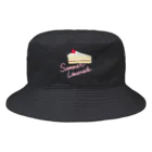 レモンスカッシュの泡のショートケーキ（文字入り） Bucket Hat