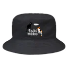 たびねこグッズSHOPのたびねこ- ロゴマーク Bucket Hat