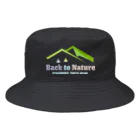 OTOKONOKOTOKYOJAPANのBACK TO NATURE Bucket Hat