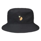 日向のレジャーシート。のオランジェットうさぎ Bucket Hat