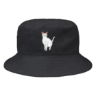 ねこの巣の白猫 Bucket Hat