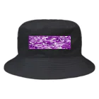 unoseのpurple marble slim パープルマーブルスリム Bucket Hat