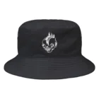 劇団スカッシュOFFICIAL WEB SHOPのゾンビハット（プリント：ホワイト） Bucket Hat