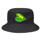 LalaHangeulの猛毒吹矢ガエル Bucket Hat