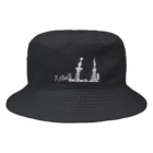 KyochiのTOKYO(白) Bucket Hat