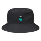 ICON GRAPHICA オフィシャルストアのケトルベル（グリーン） Bucket Hat