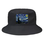 artgalleryのThe Starry Night バケットハット