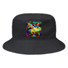 アインシュタインキャットのダナエ（スクウェア）（レンブラント） Bucket Hat