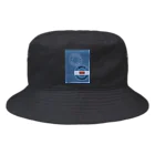 YS VINTAGE WORKSのドイツ・ベルリン　航空便　切手 Bucket Hat