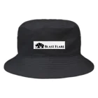 BlastFlareのブラフレ ロングロゴフレーム Bucket Hat