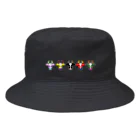 ネナロコのウシウシファイブ Bucket Hat