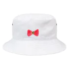 研究室ゲッカモッカのリボン Bucket Hat