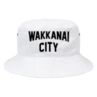 JIMOTOE Wear Local Japanの稚内市 WAKKANAI CITY Bucket Hat