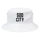 JIMOTOE Wear Local Japanの曽於市 SOO CITY Bucket Hat