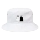 零貨店アカミミのロゴくん Bucket Hat