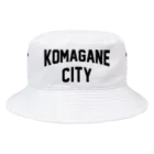 JIMOTOE Wear Local Japanの駒ヶ根市 KOMAGANE CITY Bucket Hat