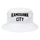 JIMOTOE Wear Local Japanの鴨川市 KAMOGAWA CITY Bucket Hat