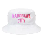 JIMOTOE Wear Local Japanの鴨川市 KAMOGAWA CITY バケットハット