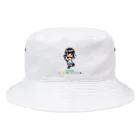 DIALOGUE＋のドットDIALOGUE＋ ゆーな推しバケットハット(白) Bucket Hat