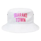 JIMOTOE Wear Local Japanの茨城町 IBARAKI TOWN Bucket Hat