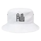 （株）無気力産業の改造漢字“脳” Bucket Hat