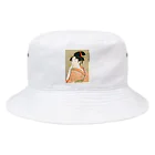 寿めでたや(ukiyoe)のUkiyoe　Utamaro Bucket Hat