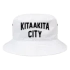 JIMOTO Wear Local Japanの北秋田市 KITAAKITA CITY バケットハット