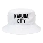 JIMOTOE Wear Local Japanの角田市 KAKUDA CITY Bucket Hat