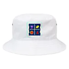 picopicoのWindow fruit 🍇🍊🥝🍉☀️ Bucket Hat