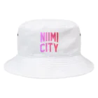 JIMOTOE Wear Local Japanの新見市 NIIMI CITY Bucket Hat