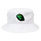 ただの爬虫類好きのグリーンイグアナ Bucket Hat