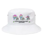 Rabbithumanaspetsの#コンテンポラリー３姉妹 Bucket Hat