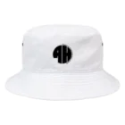 ATELIER-H   -HouZA official Goods Station-のAH丸太アイコン　クロ Bucket Hat