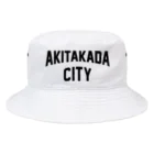 JIMOTOE Wear Local Japanの安芸高田市 AKITAKADA CITY バケットハット