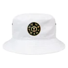 office SANGOLOWの南満州鉄道黒丸ロゴ Bucket Hat