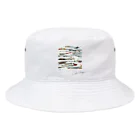 addfuns NAO MORIGOの時の隙間 ブロック バックロゴマーク無し Bucket Hat