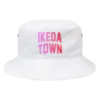 JIMOTOE Wear Local Japanの池田町 IKEDA TOWN Bucket Hat