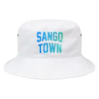 JIMOTO Wear Local Japanの三郷町 SANGO TOWN バケットハット