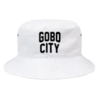 JIMOTOE Wear Local Japanの御坊市 GOBO CITY Bucket Hat