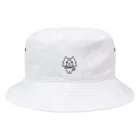 TUNA-CUNの猫のししまる「SSMR」 Bucket Hat