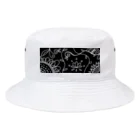 maru houseのアジアン風モノクロ Bucket Hat