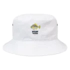 Astrio SUZURI店のカワハギツリタイ Bucket Hat