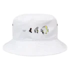 Astrio SUZURI店のアカククリ成長 Bucket Hat