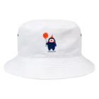 たまひろみShopの風船モッタさん（Tシャツは背面） Bucket Hat