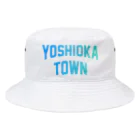 JIMOTOE Wear Local Japanの吉岡町 YOSHIOKA TOWN Bucket Hat