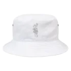 ted'のブーケ(モノクロ) Bucket Hat