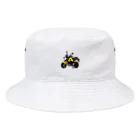 HSMT design@NO SK8iNGのGROM YELLOW Bucket Hat